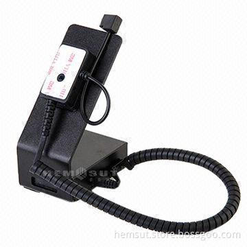 Mobile phone display stand with alarm